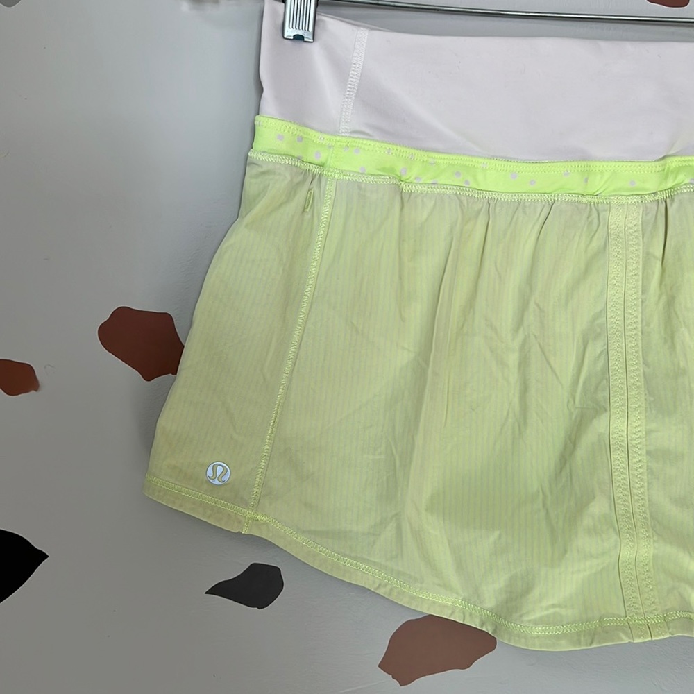 Neon Lululemon Skirt